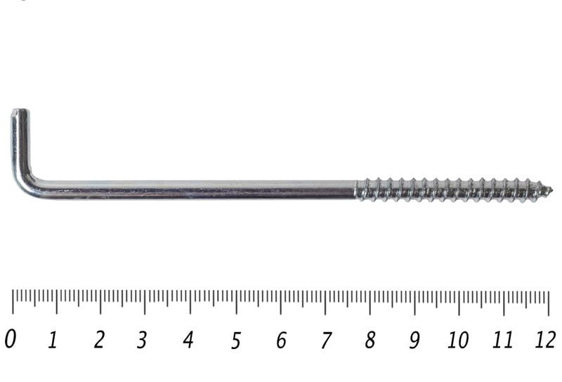 Шуруп с костылём L-образный 6х120