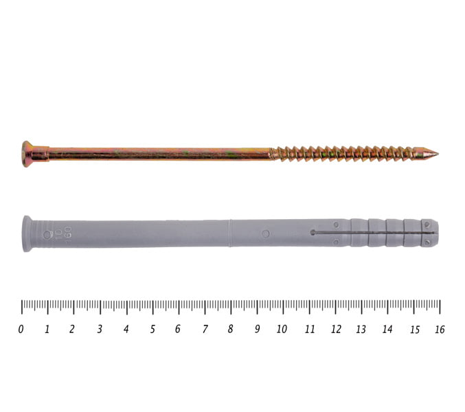 Дюбель-гвоздь SM-L, борт потайной 10х160 мм