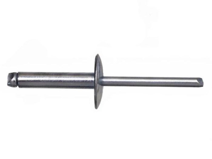 Заклепки сталь/сталь увеличенный борт