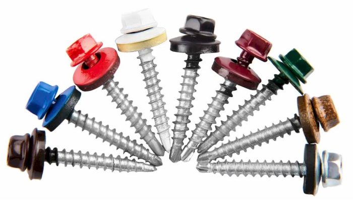 Саморез кровельный RAL по дереву