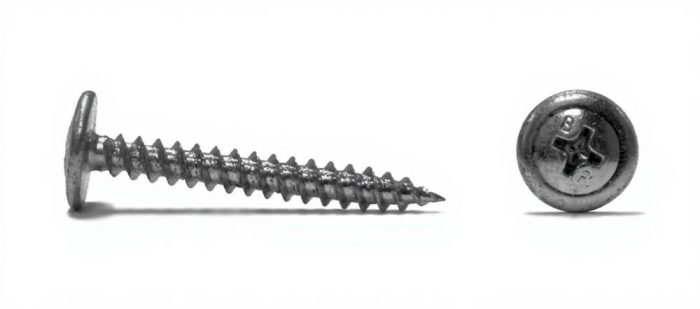 Саморез с прессшайбой острый